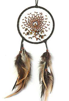 Dreamcatcher, 4in. Energy Flow-Brown