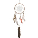 Dreamcatcher, Desert Feather w/feather/beads