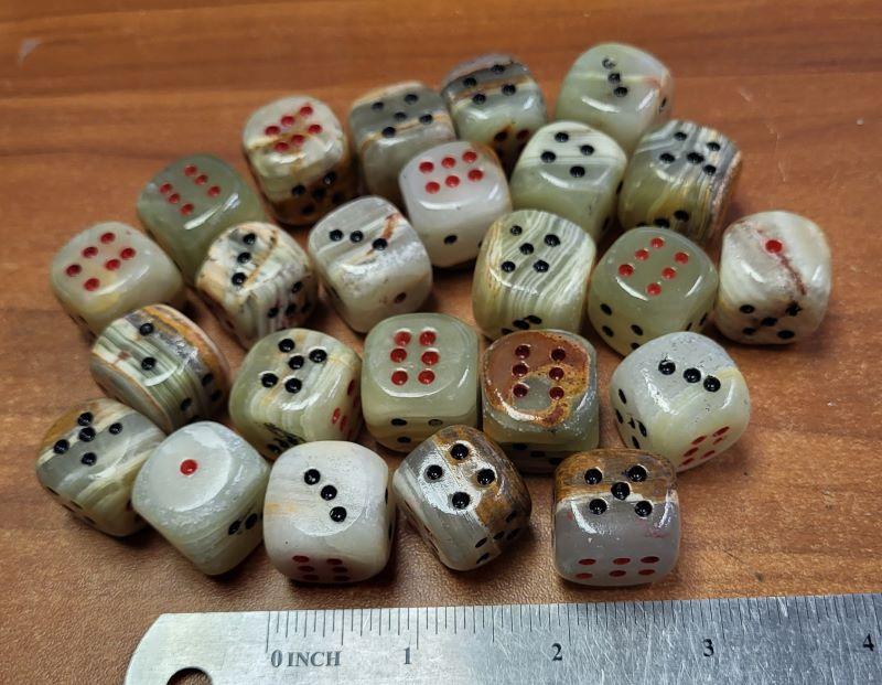 Dice, Onyx Pakastani Green EAC