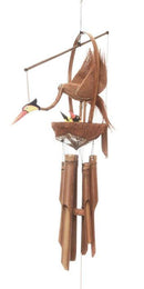 Chimes, Bird w-Nest Bamboo