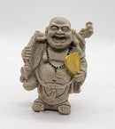 Buddha, Laughing w-Gold Fan