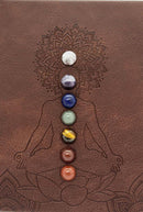 Journal, Chakra Leather 4x6"