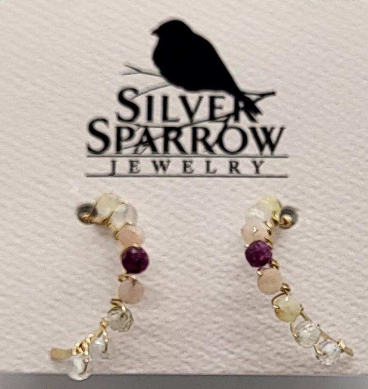 Earrings, Gold-Filled Hoop w-M