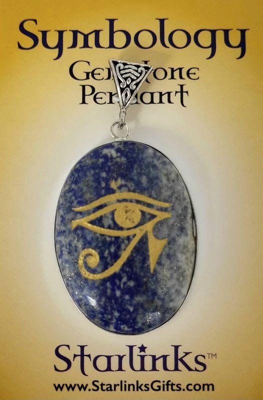 Pendant, Lapis Lazuli w-Eye of