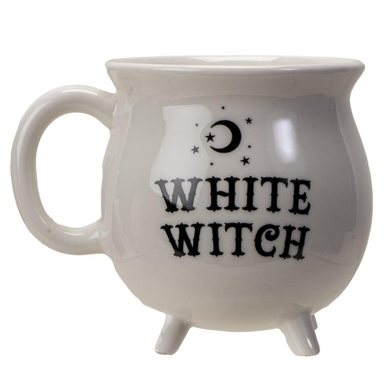 Mug, White Witch Cauldron