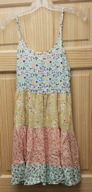 Dress, Patchwork Print