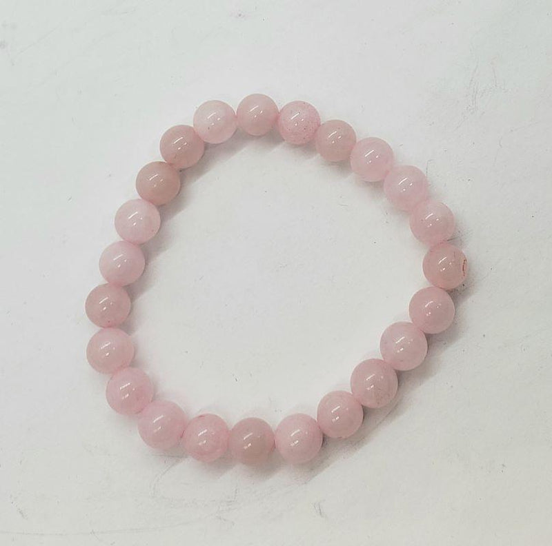 Bracelet, Quartz/Rose 8mm