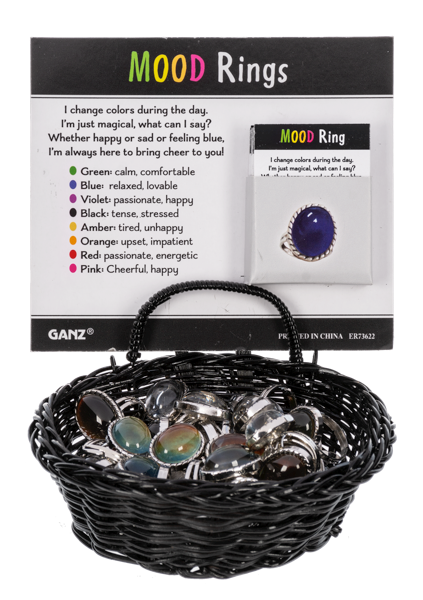 Rings, Mood Oval Stone