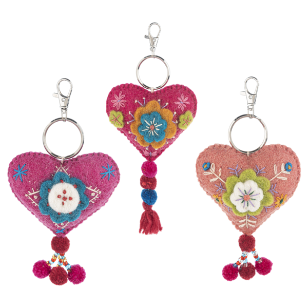 Keychains, Whimsy Heart