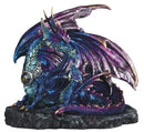 Dragon, Blue/Purple w/Baby