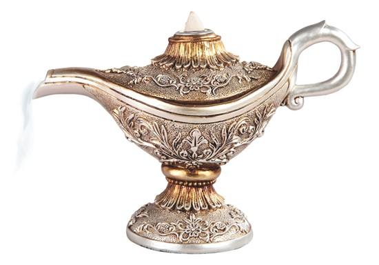IH, Genie Lamp, Gold/Bronze