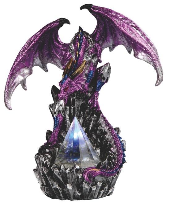 Dragon, Purple with Vogel Crys