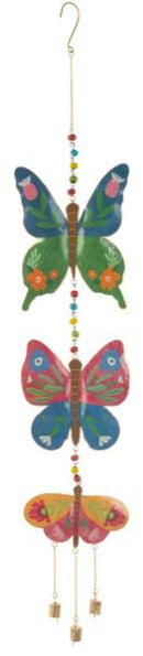 Chimes, Butterflies Metal Mul