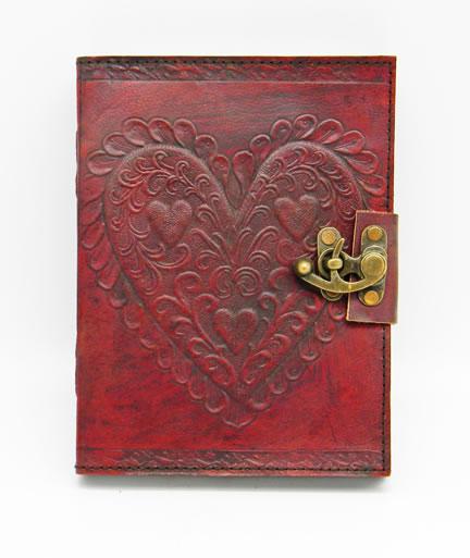 Journal, Leather Celtic Heart