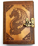 Journal, Leather Dragon Emboss