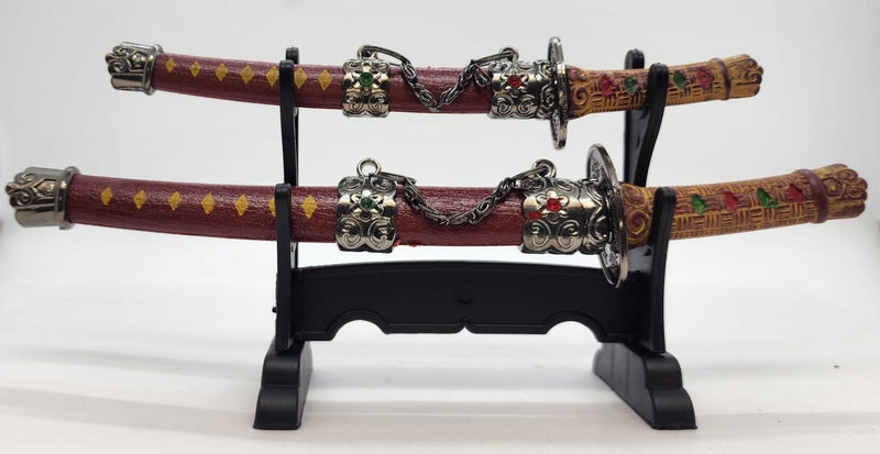 Letter Opener, 8"  2pc Samurai