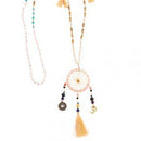 Necklace, Dreamcatcher beaded