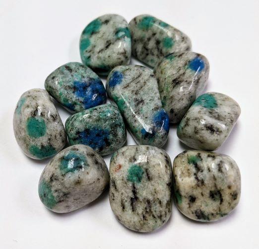 K2 BLUE/GREEN - Tumbled