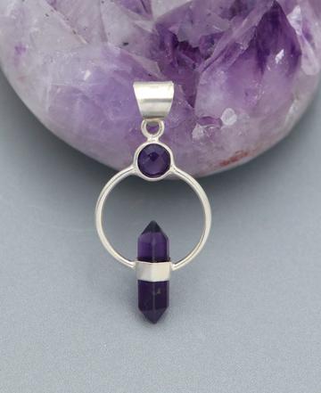 Pendant,  Amethyst Point