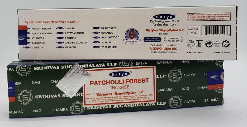 Inc. Stk., Patchouli Forest