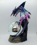 Dragon, w Crystal Ball Blu/Ppl