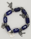 Bracelet, Blue Evil Eye 1in.