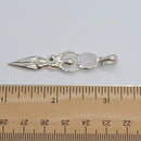Pendant, Goddess Moonstone/Rai