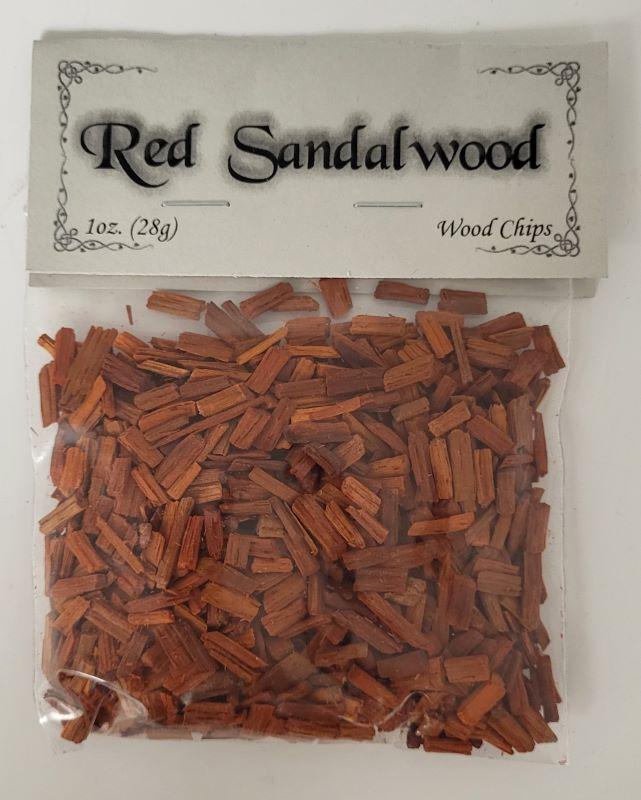 Herb, Sandalwood/Red Chips 1oz