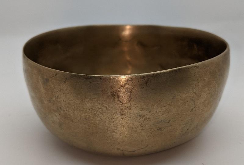 Singing Bowl, Brass 3.5in. Pla