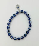 Bracelet, Evil Eye Cobalt Blue