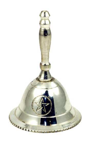 Altar Hand Bell Pentagram