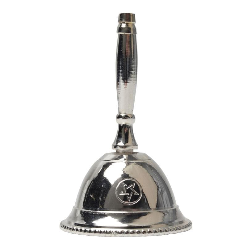 Bell, Alter w-Pentagram Silver