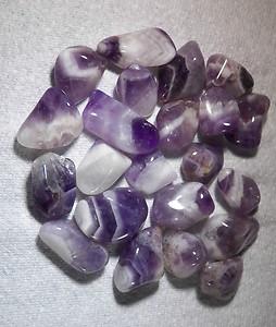 Amethyst, Chevron - Tumbled SM