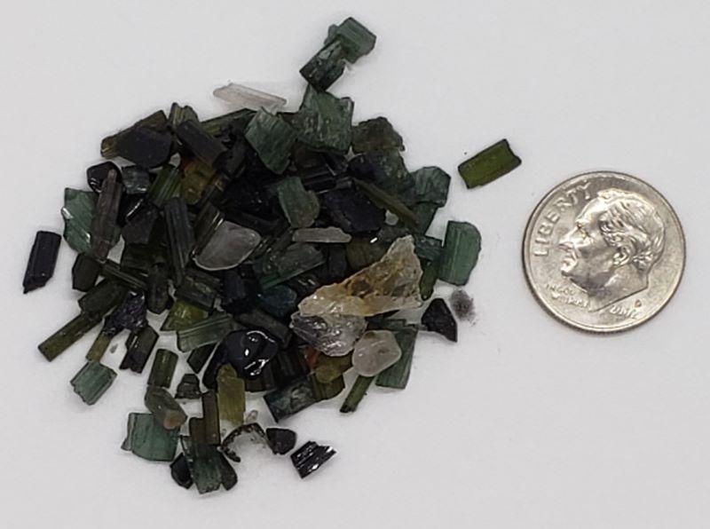 Tourmaline/Multi/Rough - Chips