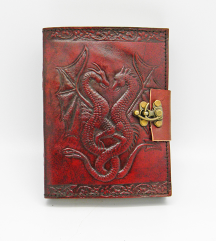 Journal, Double Dragon w/Lock