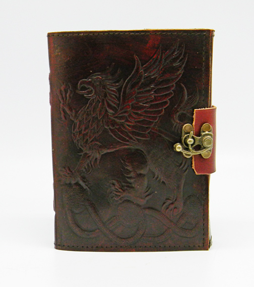 Journal, 5x7 Gryphon w/Lock