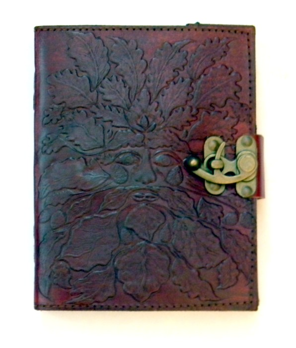 Journal, Green Man w/Cord