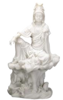 Quan Yin, Water & Moon/White