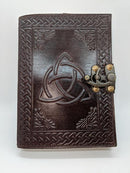 Journal, Leather Triquerta Knt