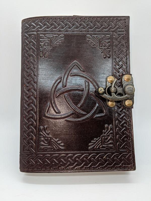 Journal, Leather Triquerta Knt