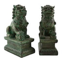 Fu Dogs, Bronze Finish PAIR