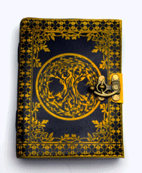 Journal, Tree of Life Black/Ye
