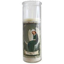 Candle, Glass Jar Wishing Angel 6.25" H x 2" W
