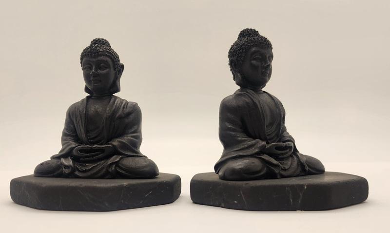 Buddha, Shungite Small 3" tall