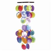 Chimes, Capiz Shell Multicolor - ForHeavenSake