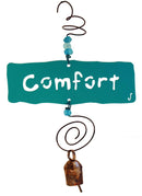 Chimes, Metal SiGreen w/ Word