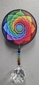Suncatcher, Lotus Chakra 60mm