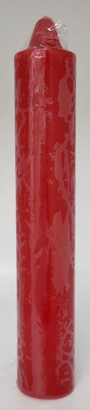 Candle, Pillar, Red, 9"