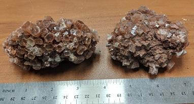 Aragonite -  Cluster