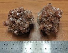 Aragonite, Cluster